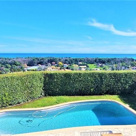 Villa Piscine Avec Magnifique Vue Mer Panoramique Biot Exterior foto