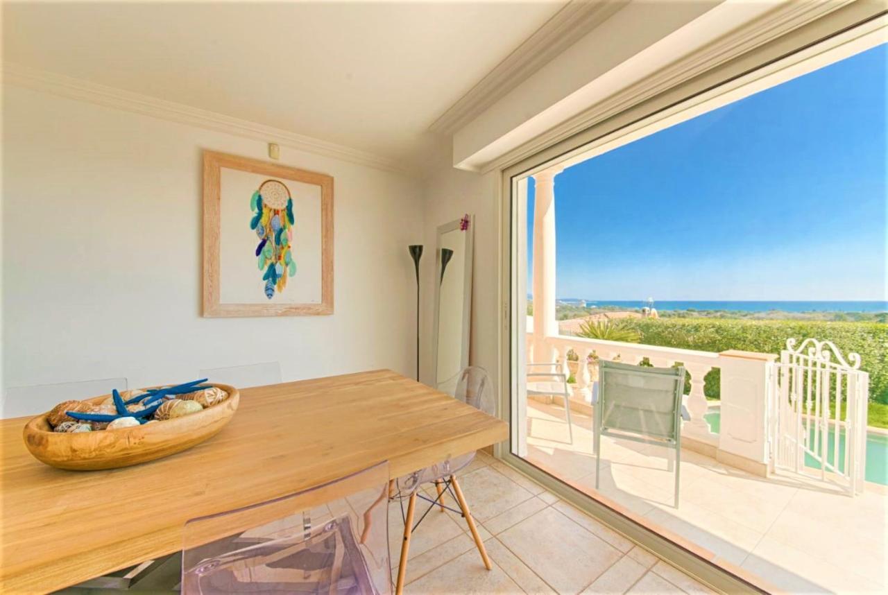 Villa Piscine Avec Magnifique Vue Mer Panoramique Biot Exterior foto